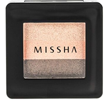missha triple shadow (no.1/browny pink)