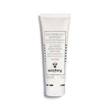 sisley mattifying moisturising skin care with tropical resins