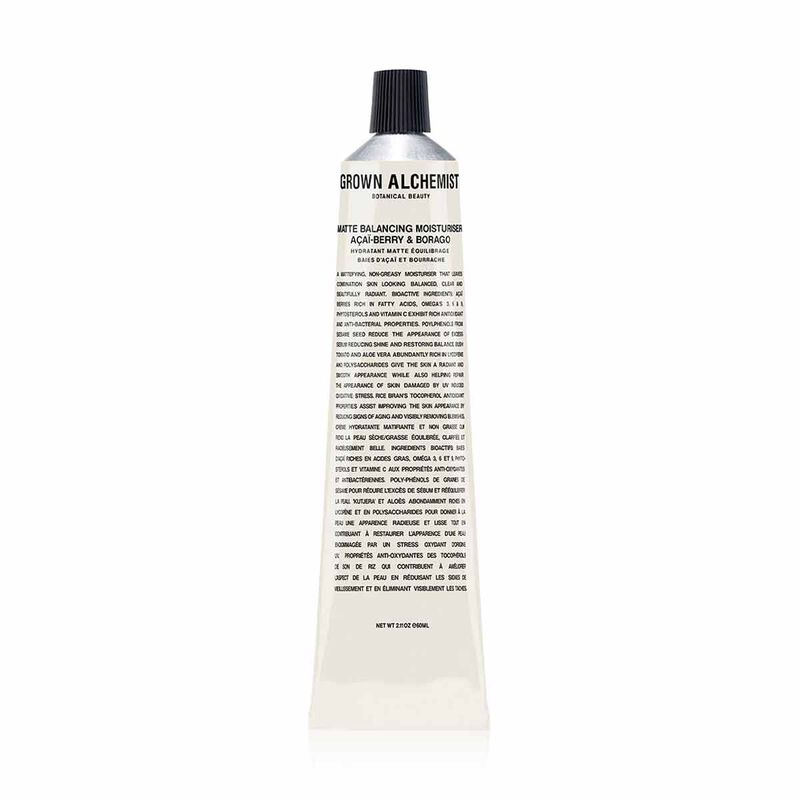 grown alchemist matte balancing moisturiser: acaiberry & borago 60ml