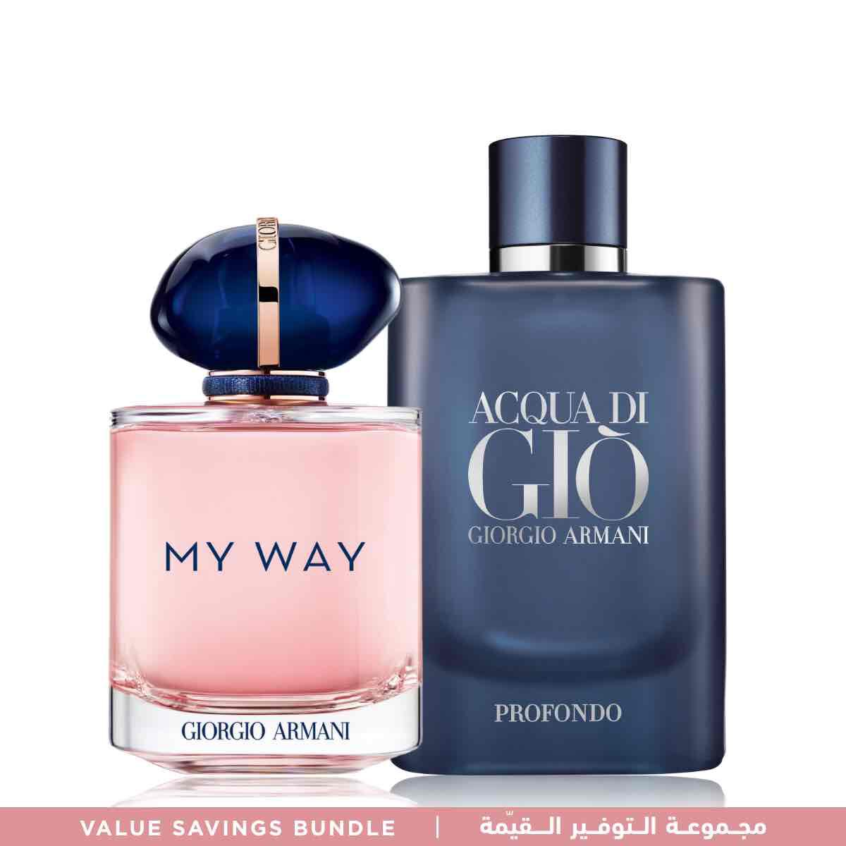 Armani for her and deals him