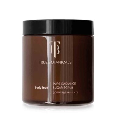 true botanicals pure radiance sugar scrub