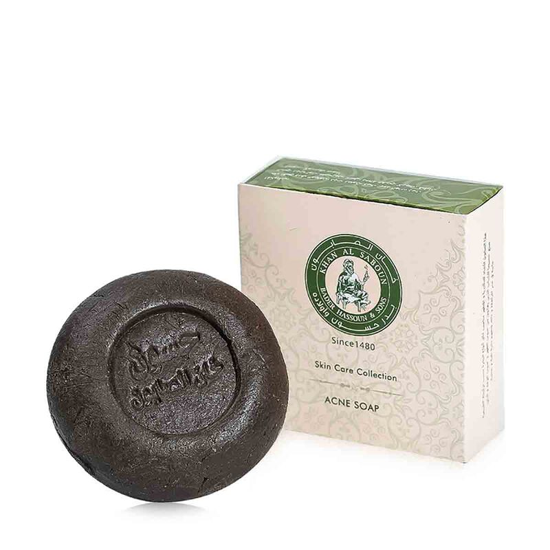 khan al saboun organic acne honey soap