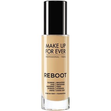 make up for ever reboot y242 light vanilla revitalizing foundation pomp 30 ml