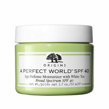 origins a perfect world spf 40 age defense with white tea