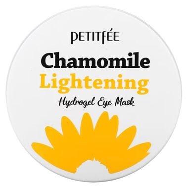petitfee chamomile lightening hydrogel eye mask