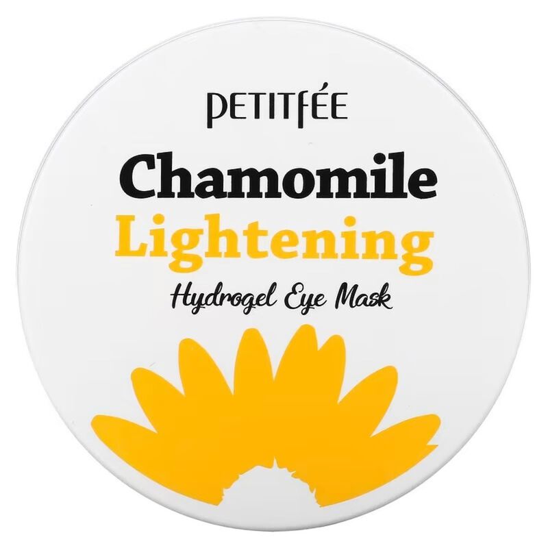 petitfee chamomile lightening hydrogel eye mask