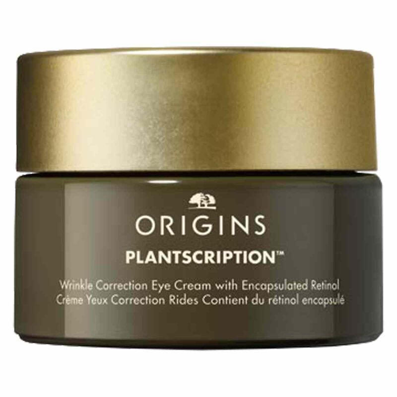 origins plantscription eye cream with encapsuled retinol