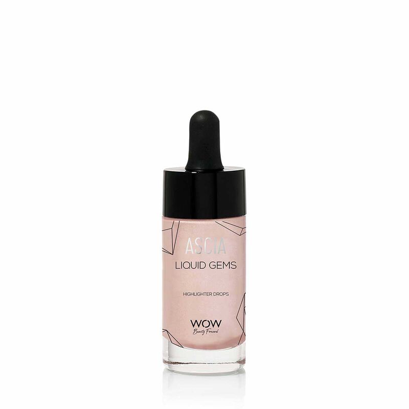 wow beauty ascia liquid gems  highlighter drops