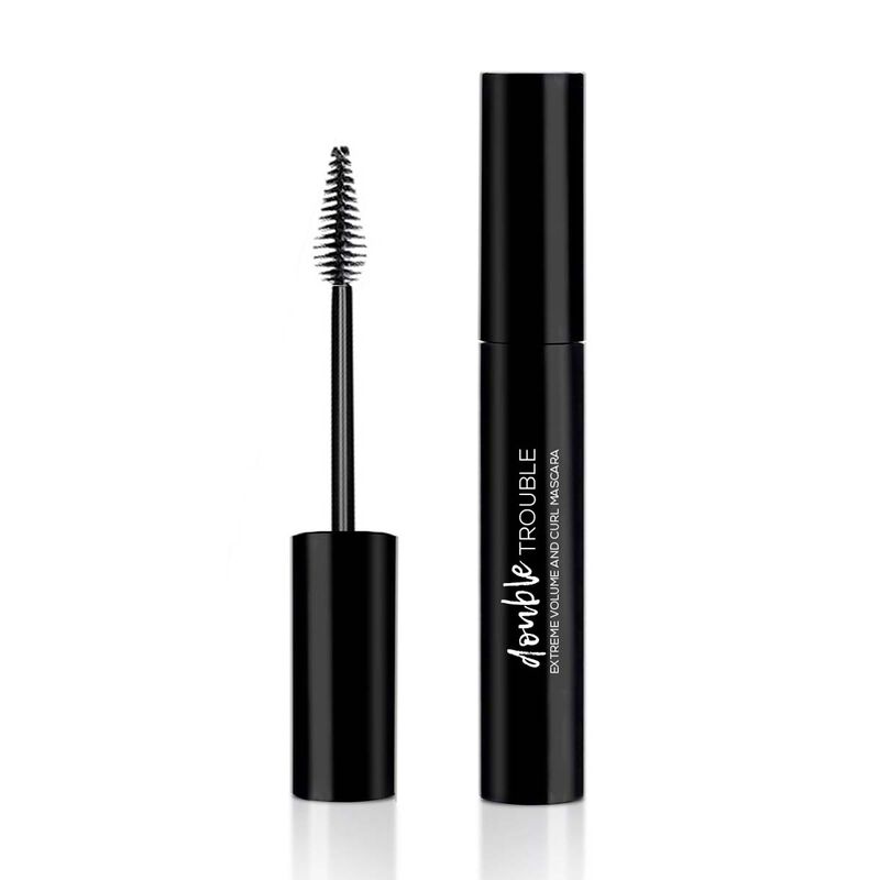 wow beauty double trouble  extreme volume and curl mascara