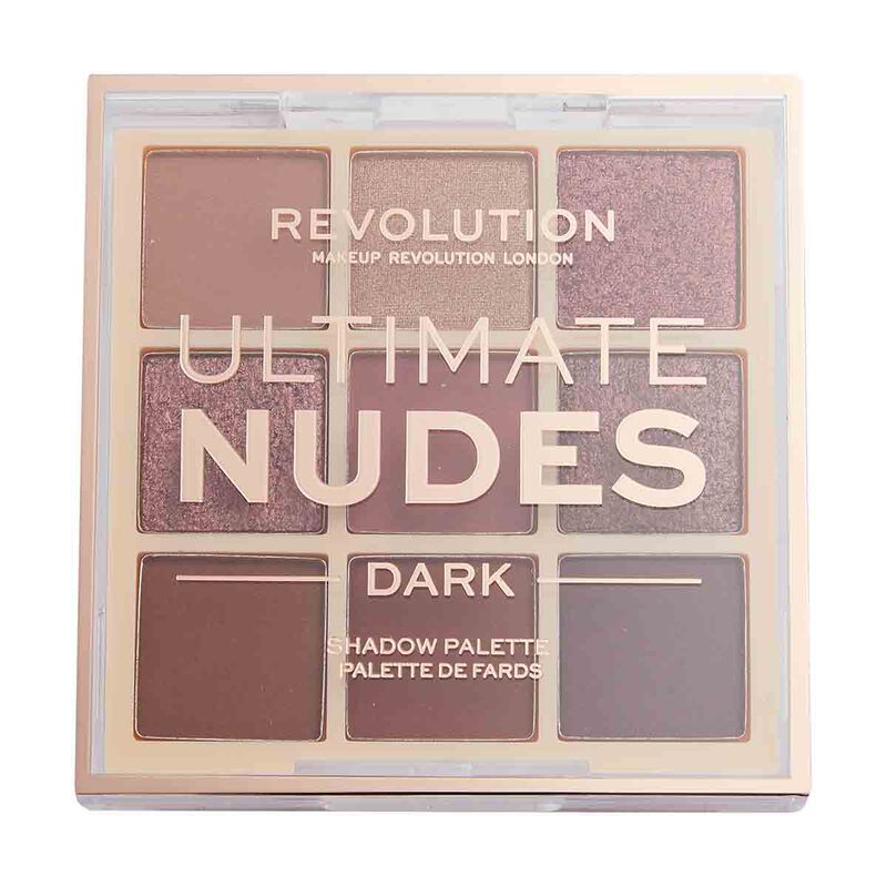 revolution ultimate nudes shadow palette