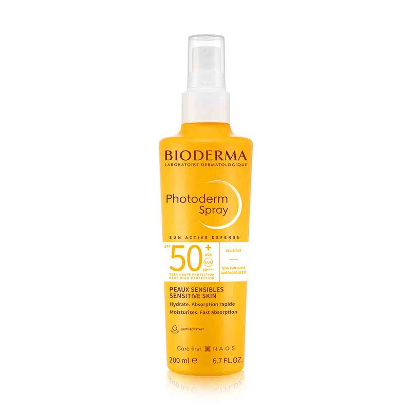 bioderma photoderm max spray spf50 for sensitive skin 200ml
