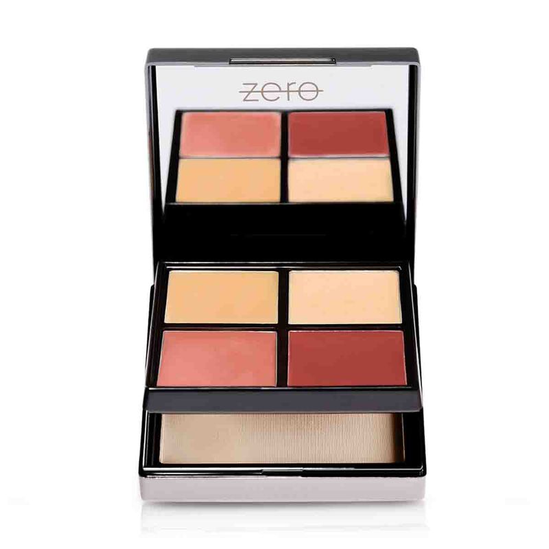 zero makeup face perfecting palette  pearl