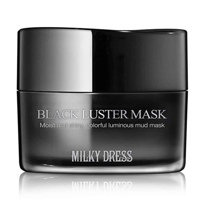 milkydress black luster mask