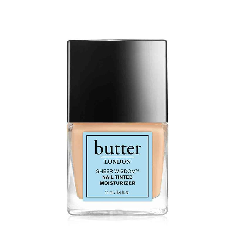 butter london sheer wisdom™ nail tinted moisturizer