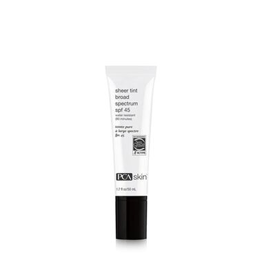 pca skin sheer tint broad spectrum spf 45