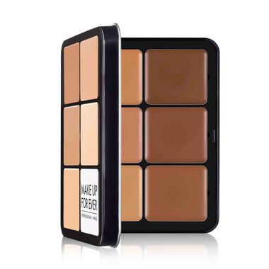make up for ever ultra hd invisible cover cream foundation palette