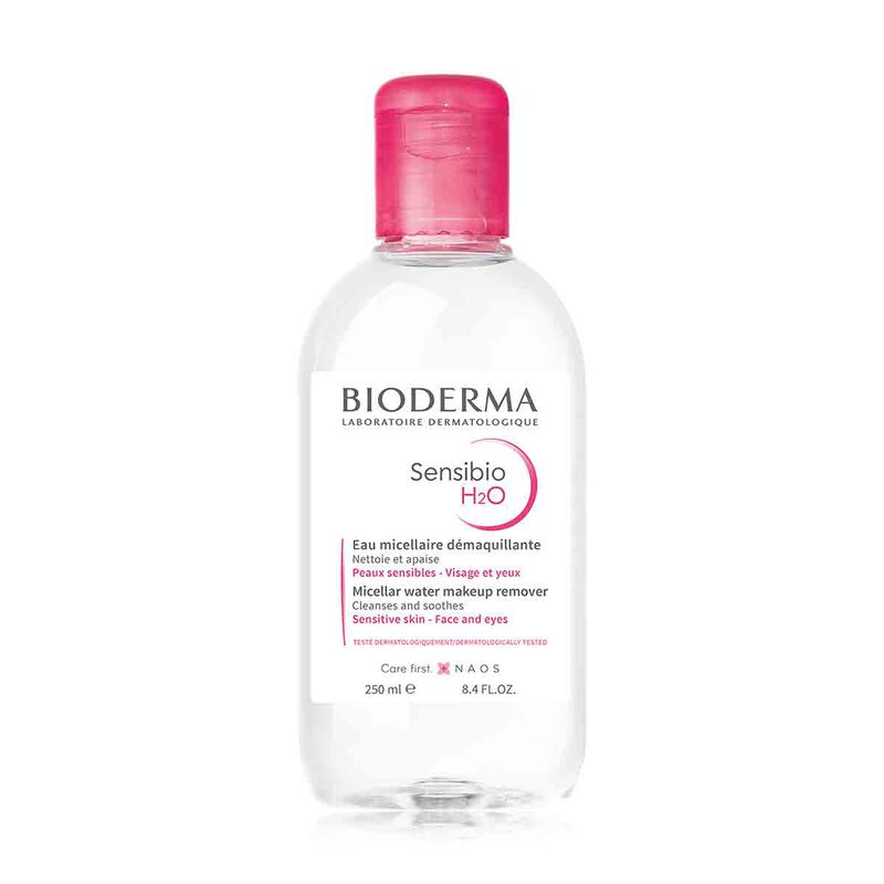 bioderma sensibio h2o makeup removing micellar water for sensitiveskin 250ml