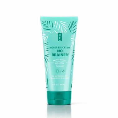 higher education no brainer gentle facial cleanser
