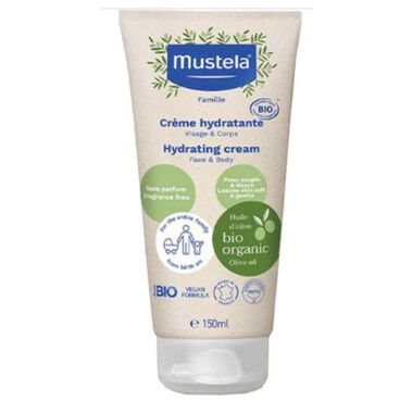 mustela bio organic hydrating cream 150ml