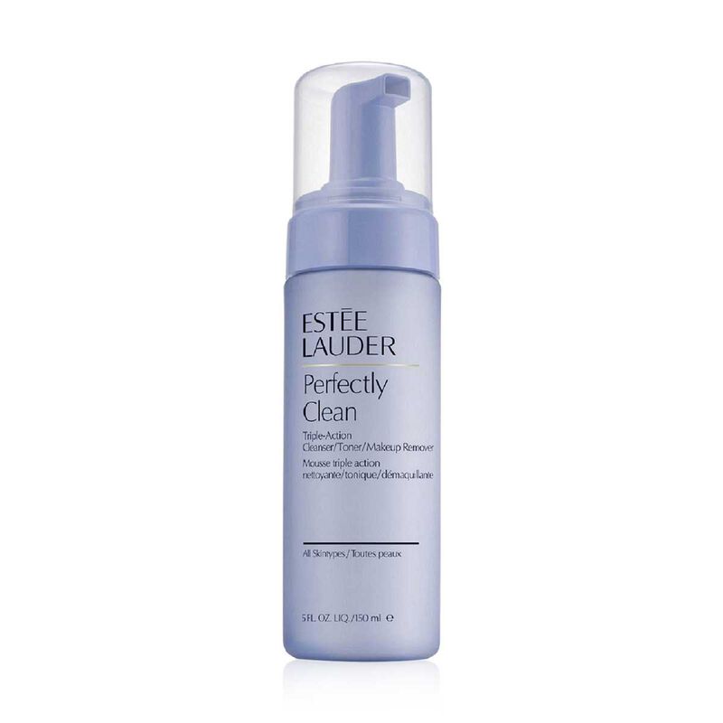 estee lauder perfectly clean triple action cleanser toner makeup remover