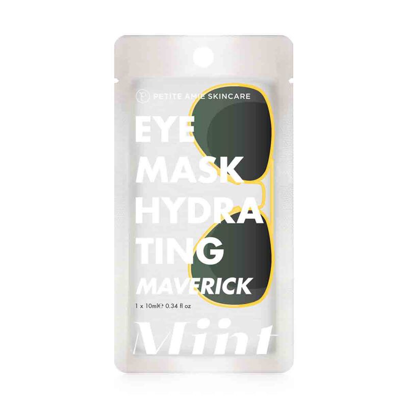 petite amie skincare miint hydrating eye mask maverick