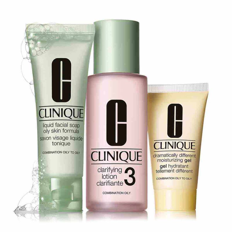 clinique 3step introduction kit skin type 3 oily skin