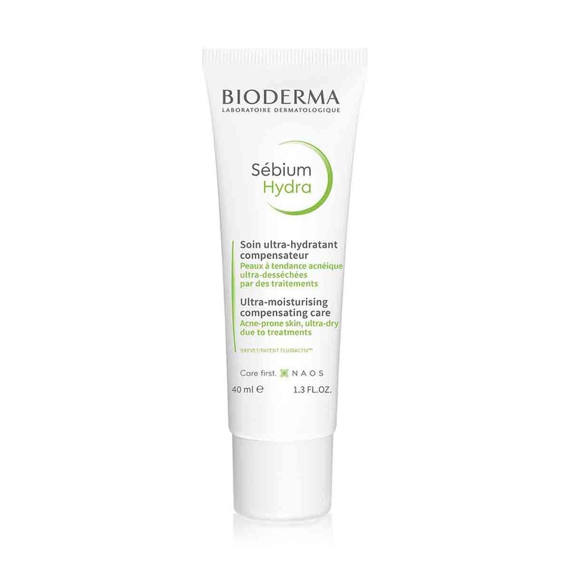bioderma sebium hydra ultramoisturising care for acne prone skin 40ml