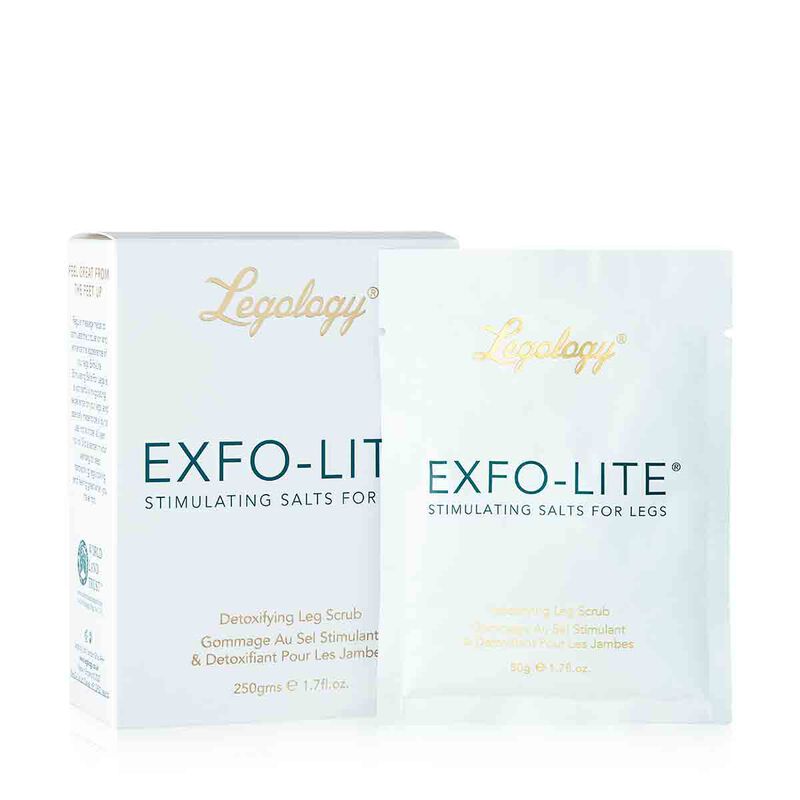 legology exfolite stimulating salts for legs 5x50g
