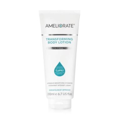 ameliorate transforming body lotion fragrance free tube