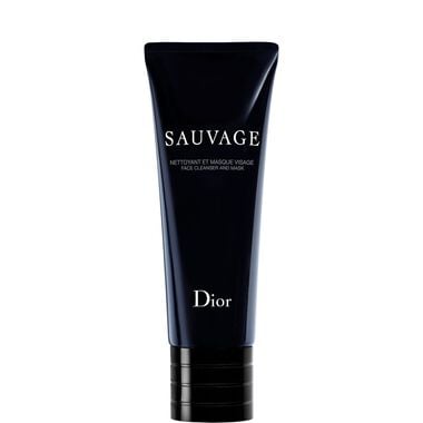 dior sauvage face cleanser and mask 2 in 5