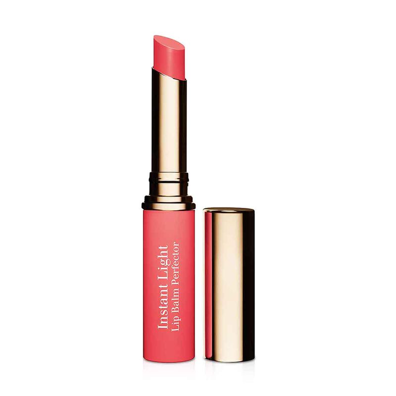 clarins instant light natural lip balm perfector hot pink 07
