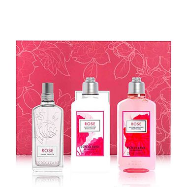 l'occitane rose body care gift set