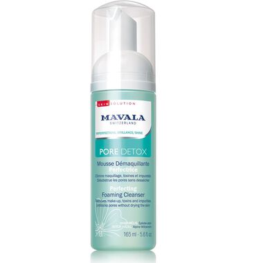 mavala swiss skin solution pore detox perfecting foaming cleanser