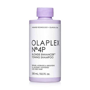 olaplex olaplex no.4p purple blonde enhancer toning shampoo 250ml