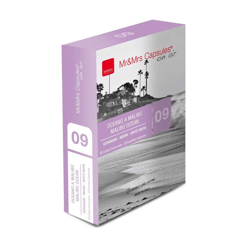 mr&mrs scented capsules pack set of 2 pcs malibu ocean 09
