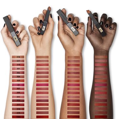 yves saint laurent rouge pur couture the slim velvet radical vibing nudes