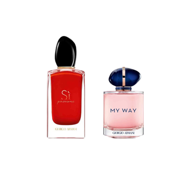 faces s  passione eau de parfum  100ml  x my way eau de parfum  50ml