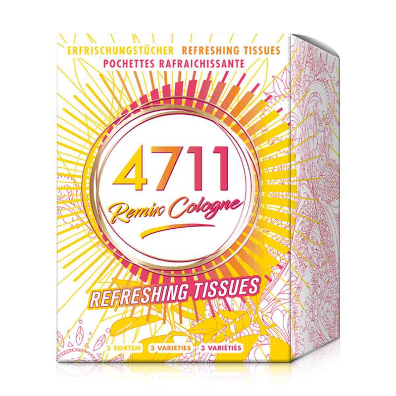 4711 remix cologne refreshing tissues 10 pieces