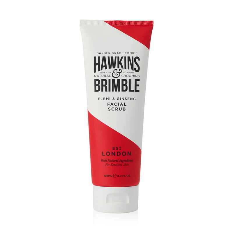hawkins & brimble facial scrub 125ml
