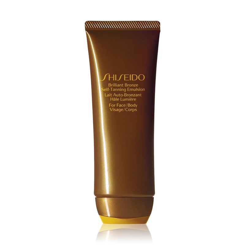 shiseido brillant bronze self tann emul 100ml