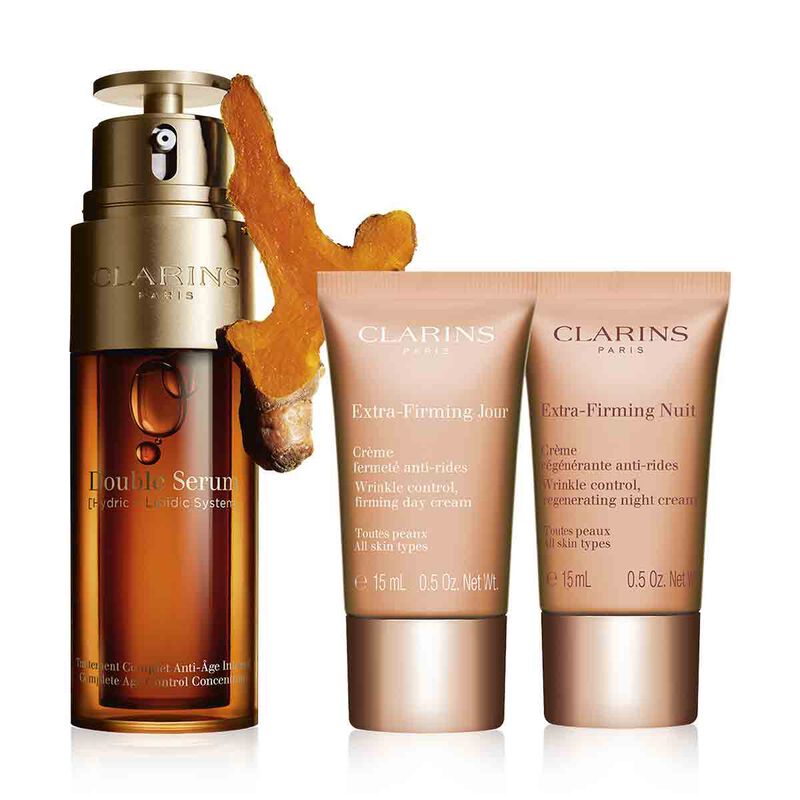 clarins double serum and extra firming set
