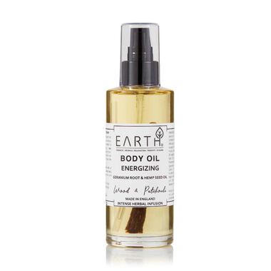earth from earth body oil with wood and patchouli