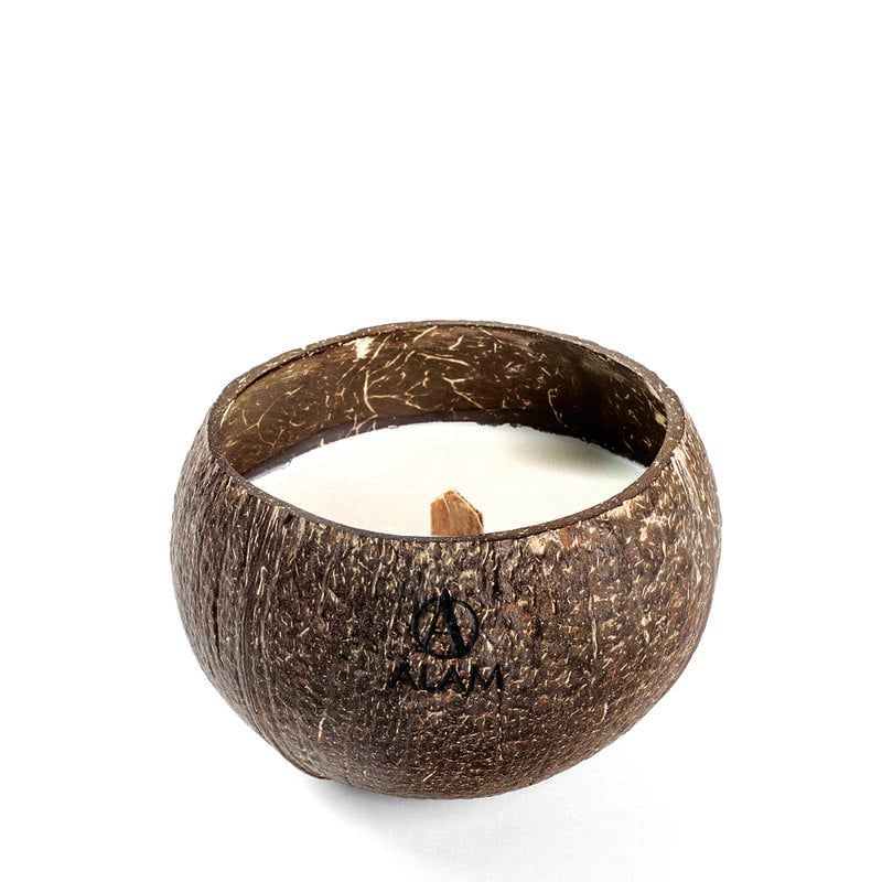 alam health & beauty coconut candle vanilla