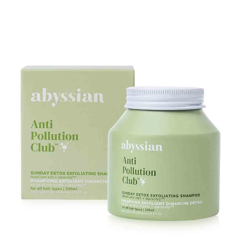 abyssian abyssian sunday detox exfoliating shampoo 250ml