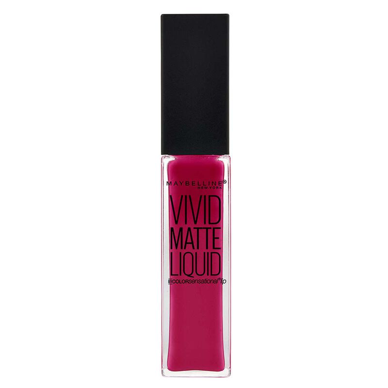 maybelline new york color sensational vivd matte lipstick