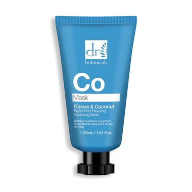 dr. botanicals cocoa and coconut superfood reviving hydrating mask