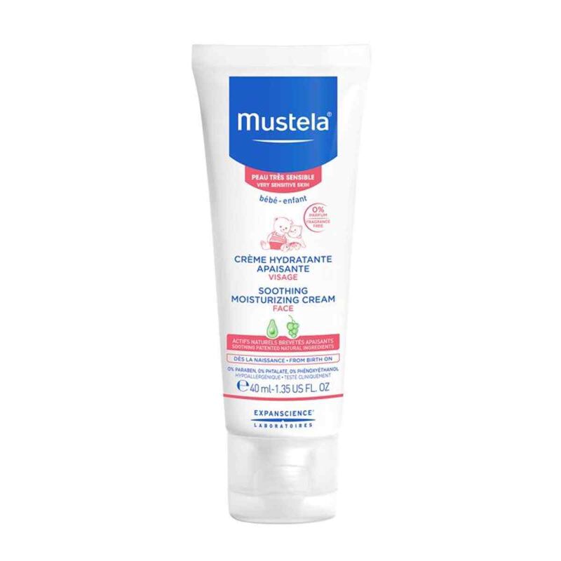 mustella soothing moisturizing cream 40ml