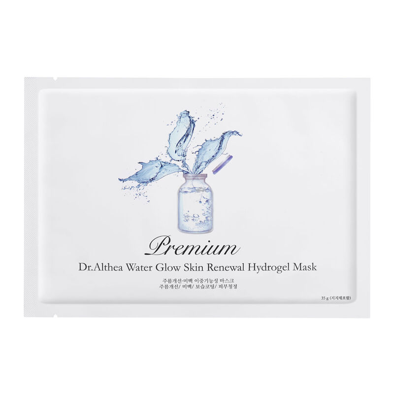 dr althea dr.althea water glow skin renewal hydrogel mask