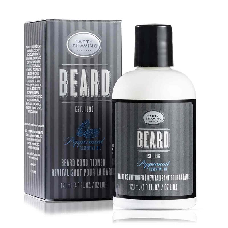 art of shaving beard conditioner peppermint 120ml