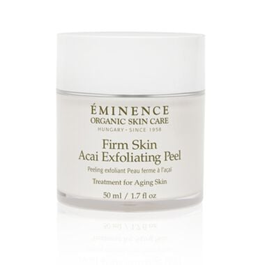 eminence organic skin care firm skin acai exfoliating peel